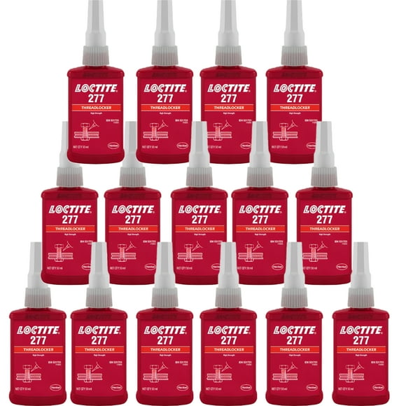 15x Loctite 277 Heavy Duty High Strength Threadlocker 50 ml