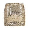 thumbnail image 4 of FrzhBrz Women's Sequin Cocktail Skirt High Waist Stretchy Glitter Bodycon Pencil Skirts, 4 of 5