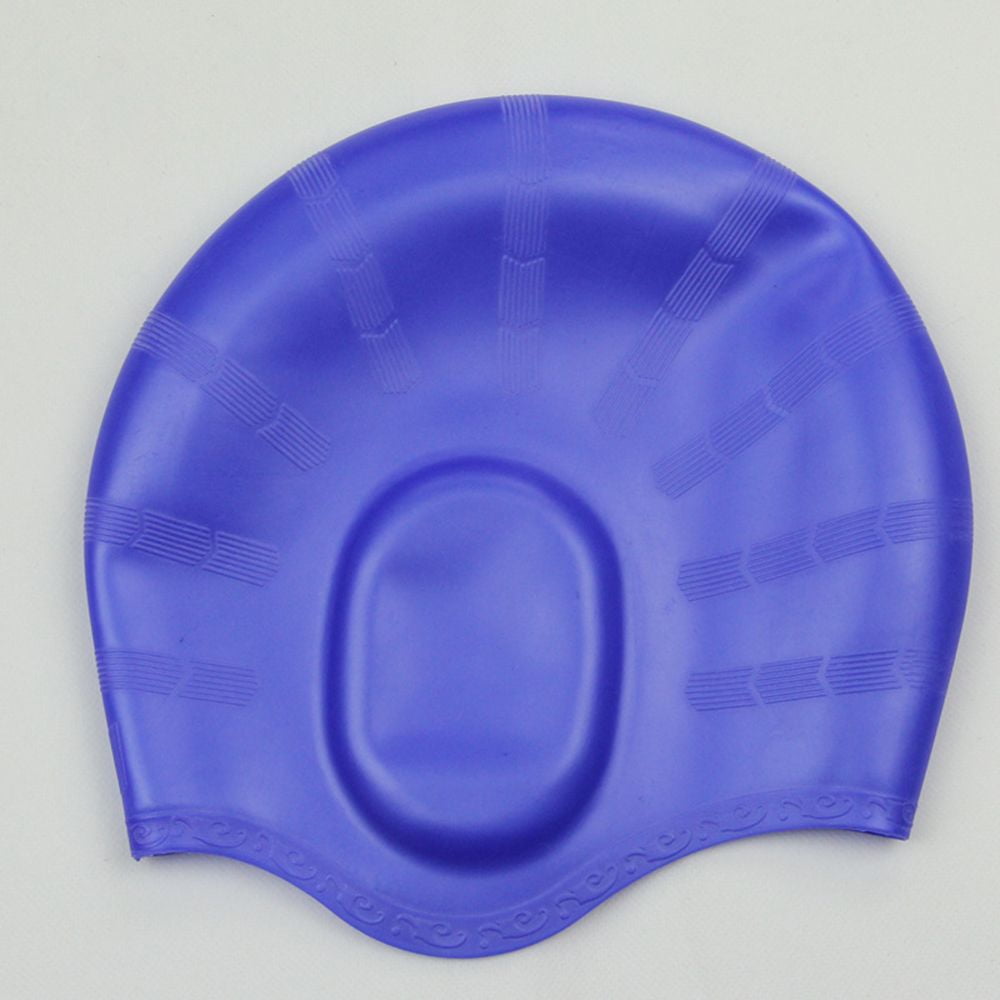 Universal Silicone Flexible Protect Ears Waterproof Swim Pool Cap Ear
