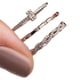 thumbnail image 2 of Conjunto de tres piezas de anillo de diamantes y circonitas con forma de cruz creativo de moda europea y americana, 2 of 4