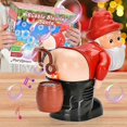 thumbnail image 3 of Máquina eléctrica para hacer burbujas con forma de Papá Noel, a prueba de fugas, para Navidad, 3 of 5