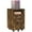 Brun Rustique, variante sur Vinsetto Classeur 2 Tiroirs avec Serrure pour Format A4, Gris