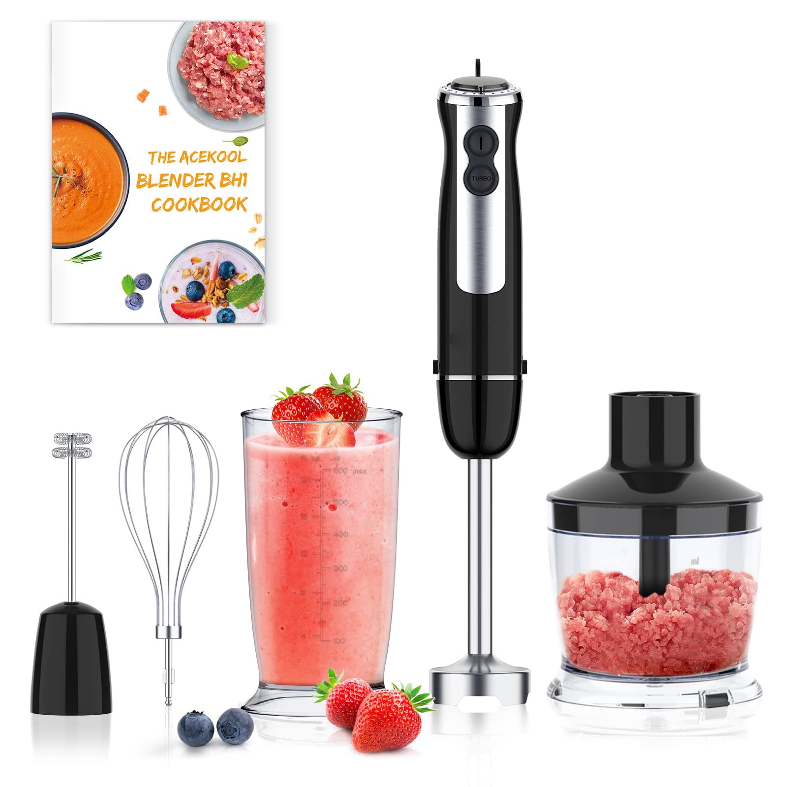 Immersion Blender Handheld,Kitchenaid Emersion Blender for Puree Infant