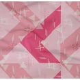 thumbnail image 4 of oneOone Organic Cotton Poplin Twill Fabric Line|Chevron & Triangle Geometric Decor Fabric Printed BTY 42 Inches Wide, 4 of 4