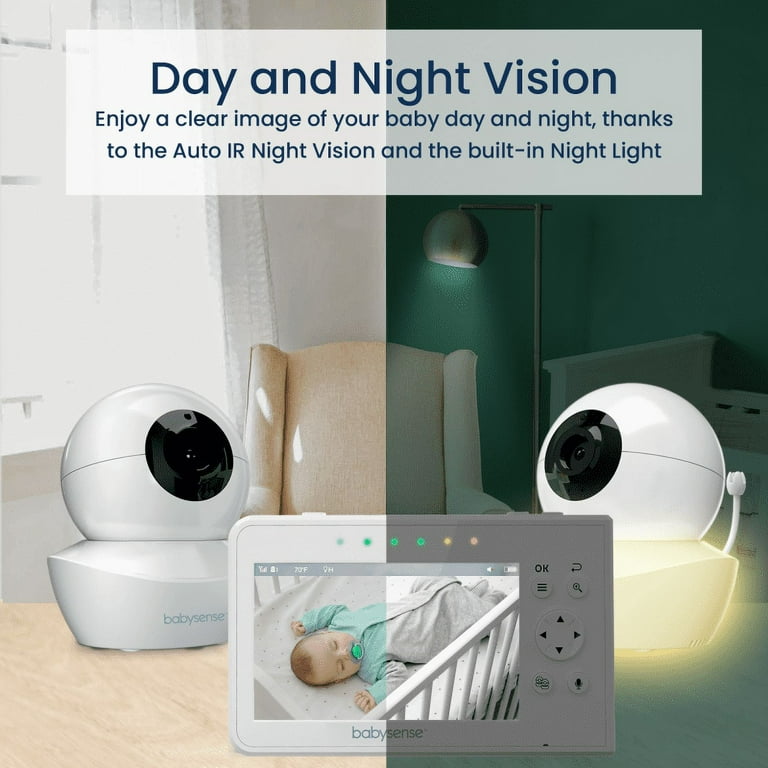 Babysense True Sleep: Video Baby Monitor with Movement Monitor, 1 or 2  Cameras