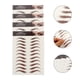 thumbnail image 3 of BRIGHTFUFU 4 hojas de pegatinas de cejas tatuajes de cejas falsas tatuajes de cejas temporales, 3 of 8