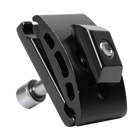 BLEEUS Aluminum Seatpost Clamps Head Single Nail Seat Tube Head Cycling Essentials (Black)