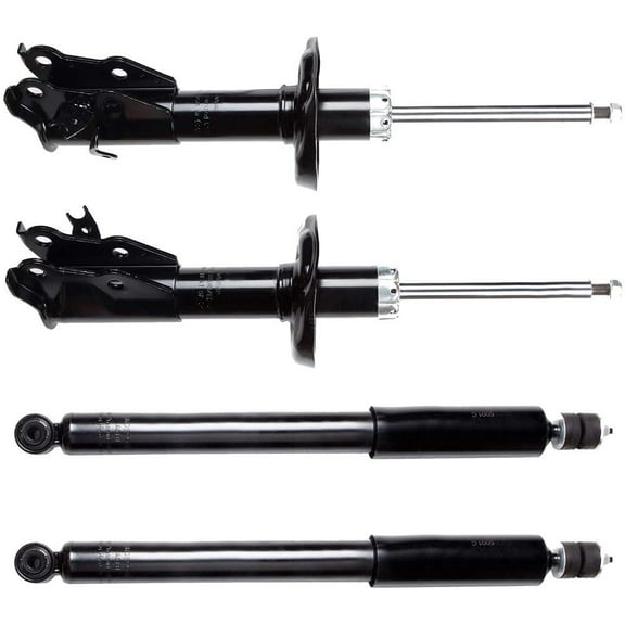 CCIYU 4 x Front Rear Struts Shock Absorbers Fit for 2006 2007 2008 2009 2010 for Honda Civic 348023 5609 339256 72285 339255 72284