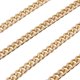 thumbnail image 1 of 8 Piezas Cadena de Joyería Elegante Cadena Artesanal de Metal a Prueba de Herrumbre de 1,2 m de Longitud para Collares DIY Pulseras Tobilleras Oro, 1 of 8