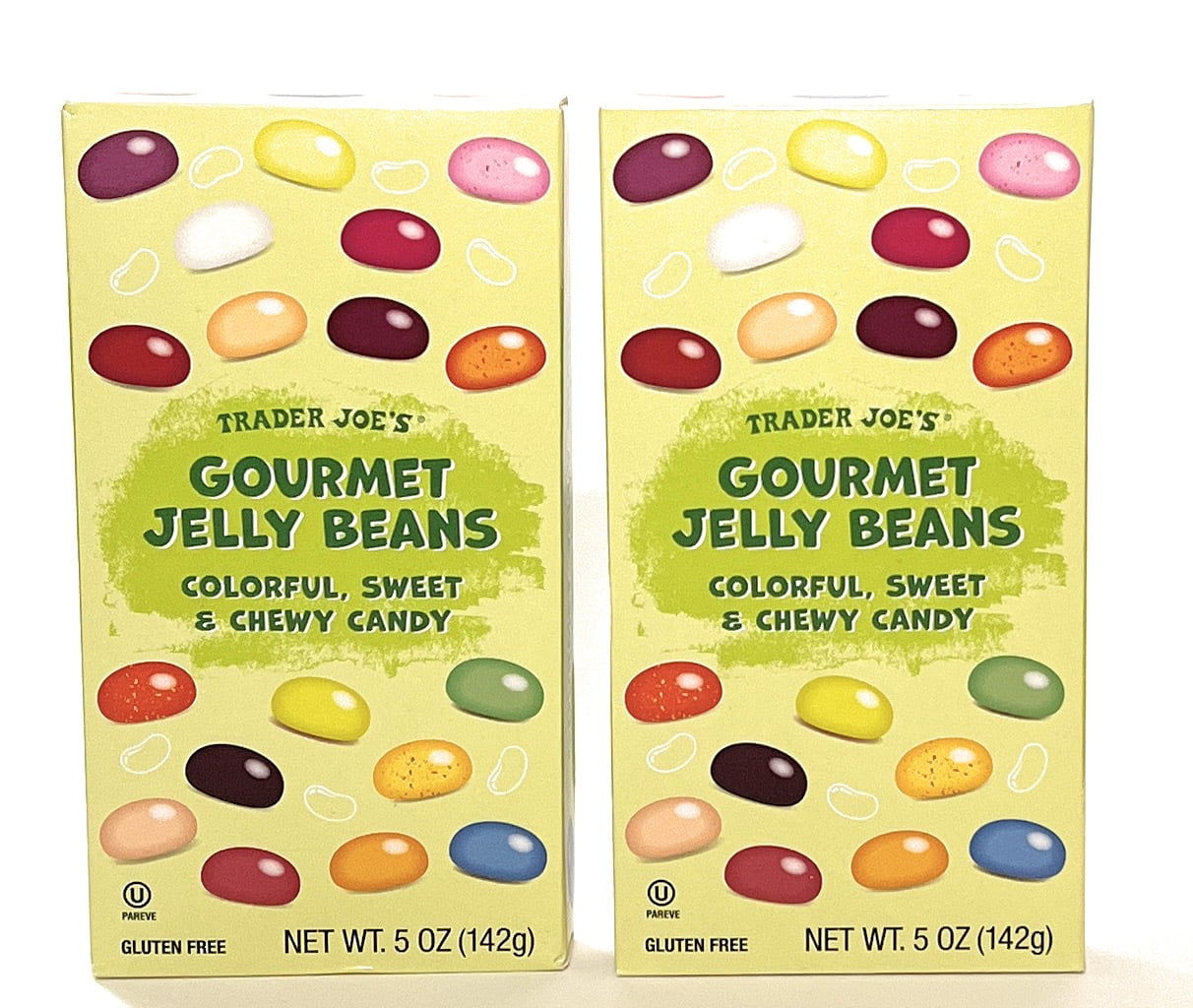 Trader Joe's Gourmet Jelly Beans Colorful, Sweet & Chewy Candy 5oz Box