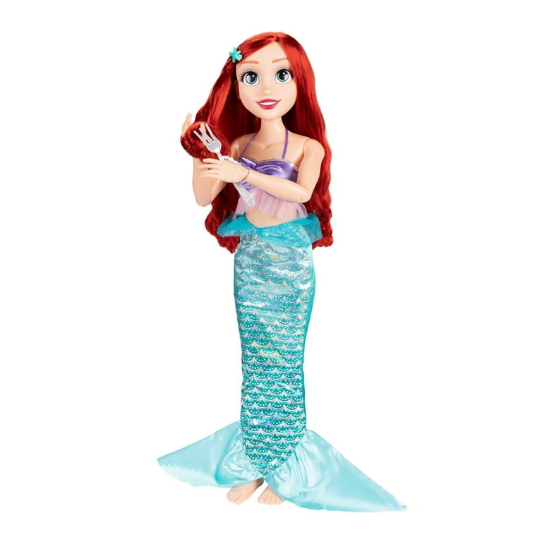 Disney Princess, Playdate Ariel Fashion Doll 32 inch, with Accessories
