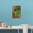 thumbnail image 2 of Geometric Apatosaurus Brontosaurus Dinosaur Aztec Mayan Style Home Business Office Sign, 2 of 3