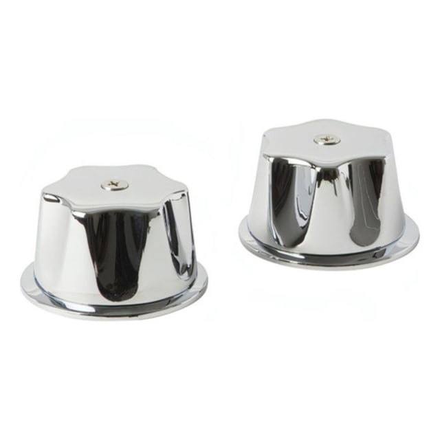 Juego de Manerales Hidroflud Color Plateado Acabado Cromado con Chapeton Material Zinc Griferia Convencional