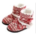 thumbnail image 1 of Chaussons de Cabane Doublés Bottes Antidérapantes pour l'Hiver Unisexe Adultes, 1 of 6