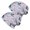 Dinosaur and Floral Light Blue Pattern, variant on Dinosaur and Floral Light Blue Pattern 2 Pack Slouchy Beanie Hat, Casual Daily Beanie with Stretchy Fabric & Soft Texture, Lightweight Flexible Gifts for Unisex Men Women