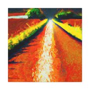 Country Road Minimalism - Canvas