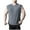 Dark Gray, variant on Qertyioot Men's Leisure Sport Lightweight Fitness Knit Sleeveless Shirt Threaded Strip High Stretch Crew-neck Tank Top