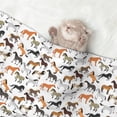 thumbnail image 2 of Yiaed Horse Print Dog Blankets-Cat Blanket Washable for Couch Protection,Puppy Blanket, Soft Plush Reversible Throw Furniture Protector-Large, 2 of 8