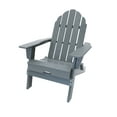 thumbnail image 5 of Balboa Gray Folding Adirondack Patio Chair, 5 of 12