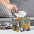 thumbnail image 6 of Rocae Hawaiian Style for High-grade Leather Tissue Box, Exquisite Fashionable Design, Office Tissue Box, Waterproof Family Tissue Box, 6 of 8