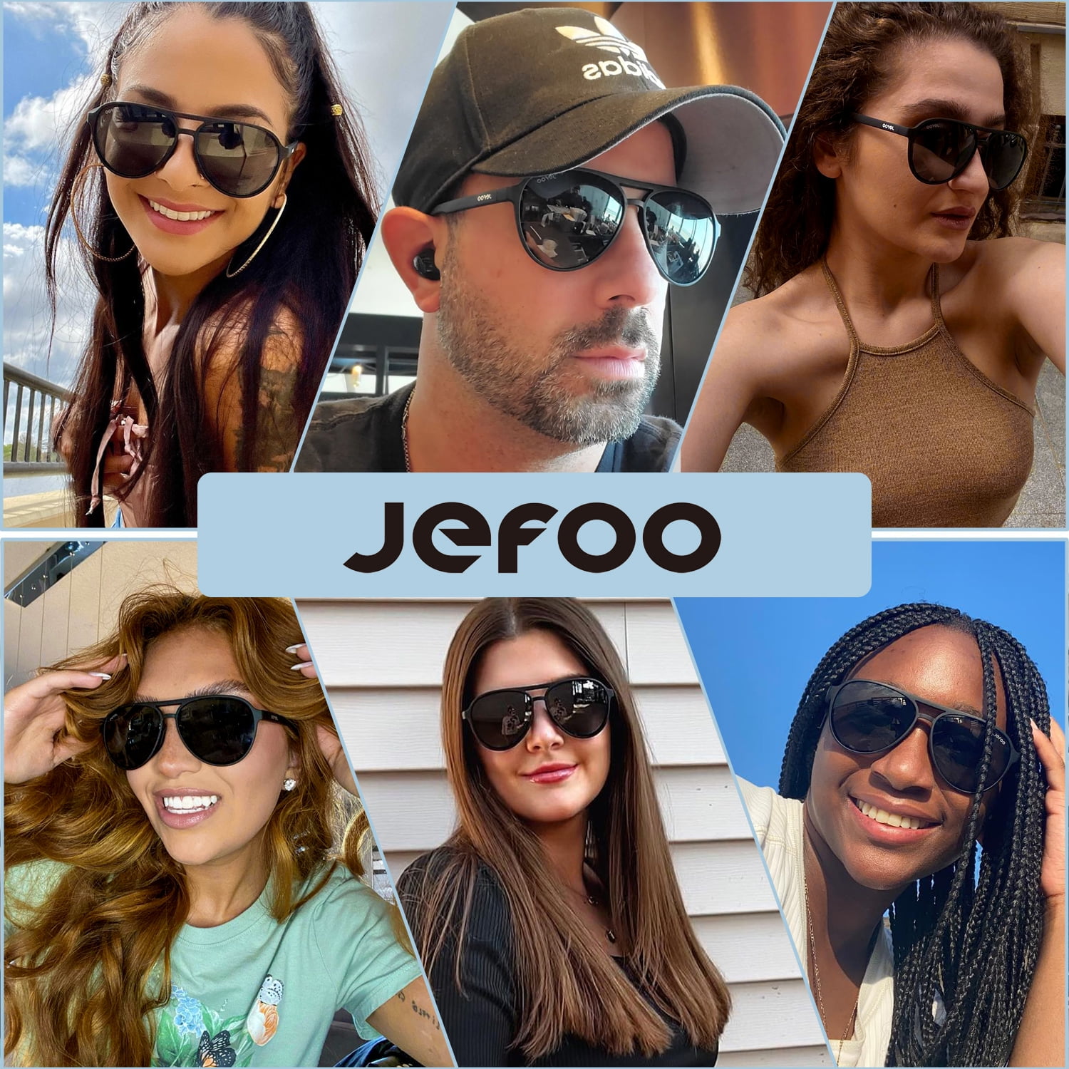 Polarized Aviator Sunglasses for Women Men Retro Trendy Sports Sunglasses for Outdoor UV400 Protection