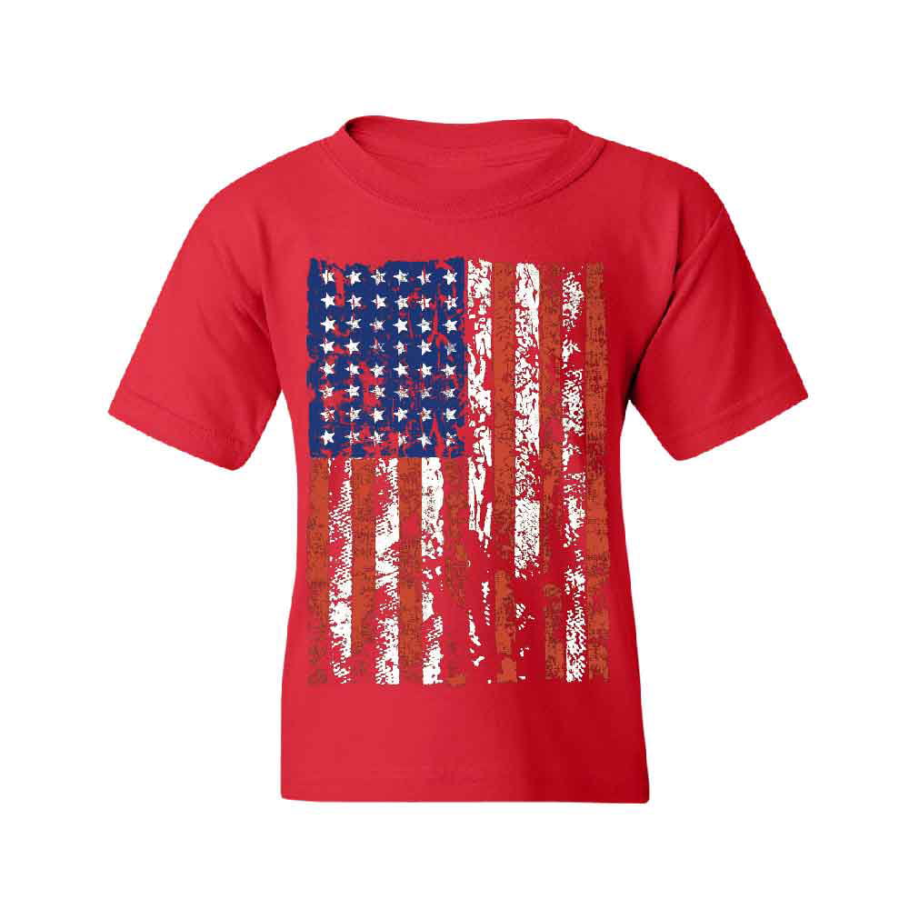 All American Girl Fourth of July Vintage Womens Tee Unisex Retro Independence Day Graphic Tshirt