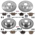 thumbnail image 3 of PowerStop Front and Rear Z26 Street Warrior Carbon-Fiber Ceramic Brake Pad and Drilled and Slotted Rotor Kit Fits: BMW Select Models K5719-26, 3 of 9