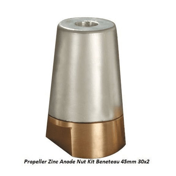 Propeller Nut And Zinc Anode Kit For Beneteau 45mm 30x2