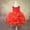 Red, variant on Baby Girl Dresses Ruffle Lace Pageant Party Wedding Flower Girl Dress, Girls Spring Summer Solid Party Wedding Flower Dress Party Princess Mesh Tutu Skirt Ball Gown