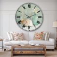 thumbnail image 2 of Designart « Pastel Bath III » Horloge Murale de Style Ferme, 2 of 2