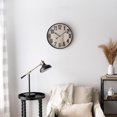thumbnail image 3 of Home Trends 16" Gray Washed Wall Clock, 3 of 4