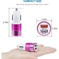thumbnail image 6 of SUMMIT Fast Charging USB C Car Charger for Samsung Galaxy S25 S24 S23 S22 S21 S20 FE S10 S9 S8 Note 20 A16 A25 A35 A15 A54 A14 A53 A13 , Quick Charge 3.0+2.4A Rapid Car Adapter with 6ft Type C Cable, 6 of 14