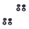 thumbnail image 4 of Kearding 100x tapón de rosca de plástico resistente y duradero para ocultar tornillos elástico conectado es conveniente para negro negro 2Conjunto, 4 of 6