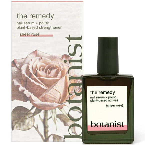 Esmalte fortalecedor de uñas Botanist The Remedy, 84% a base de plantas