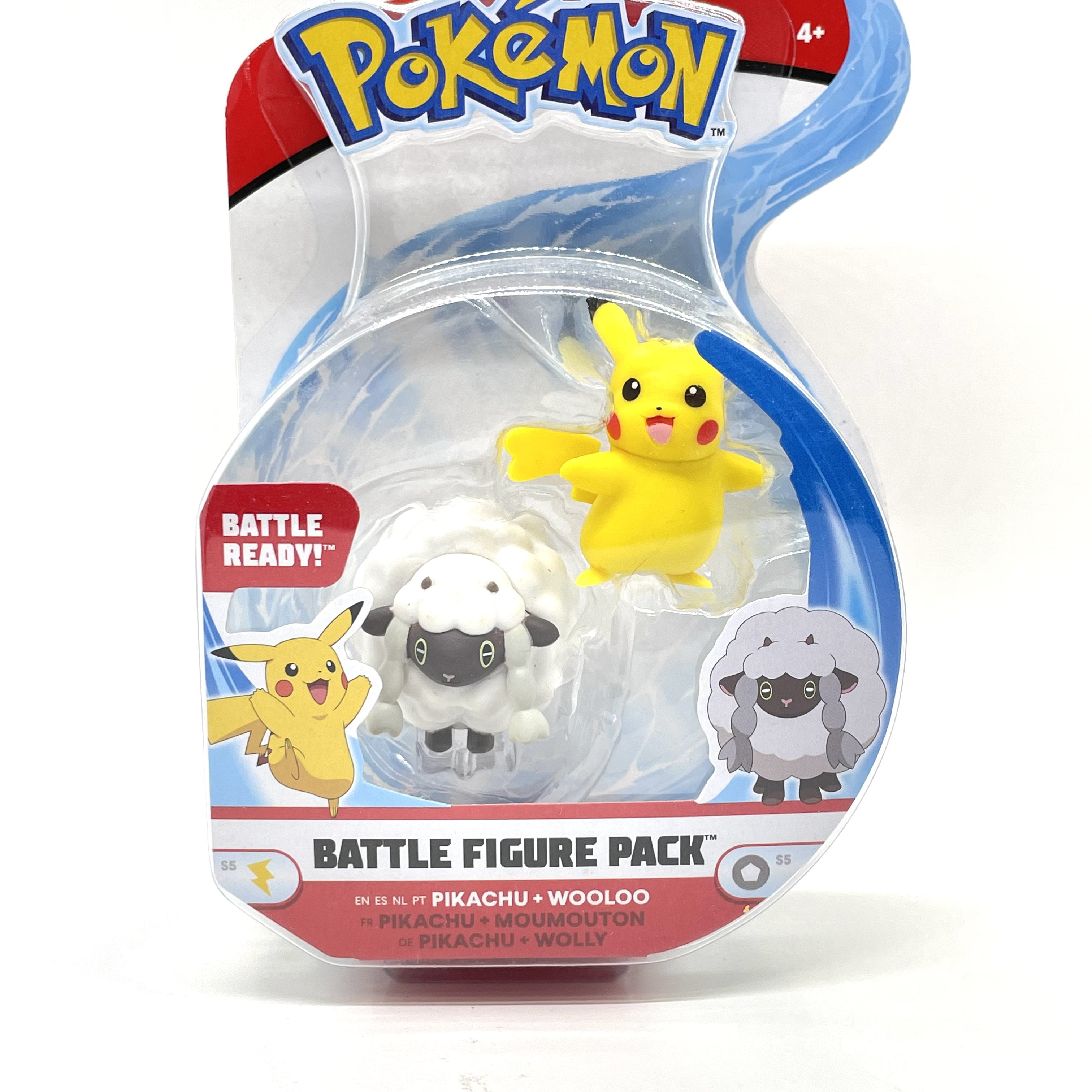 Pokémon Battle Figure Pack Pikachu and Wooloo 