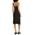 thumbnail image 2 of OPENING CEREMONY Women's Keyhole Spaghetti Dress, Black, Large, 2 of 2