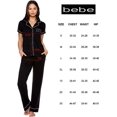 thumbnail image 5 of Ensembles de Pyjama pour Femmes - Haut de Pyjama à Col Cranté et Pantalon de Pyjama - Logo de Pyjama pour Femmes, 5 of 5