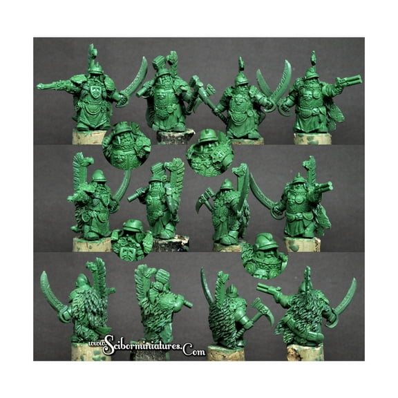 Scibor Monstrous Miniatures Winged Hussars Set (4) New