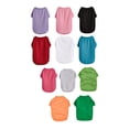thumbnail image 4 of Dog Clothes Breathable Cotton Dog T-Shirt Lightweight Short Sleeve Pet Tee Summer Casual Outfit for Small Medium Dogs Cats Puppies Daily Wear, 4 of 4