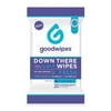 Goodwipes Down There Flushable Wipes V. Fresh Bamboo & Wildgrass 20 Ct