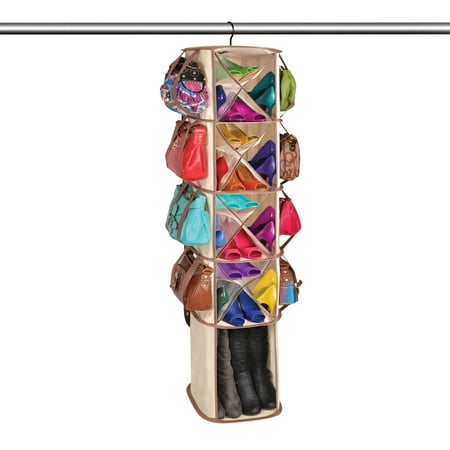 DAZZ 5-Tier 16-Packet Smart Carousel Organizer