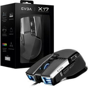 EVGA 903-W1-17GR-KR X17 Gaming Mouse - Gray