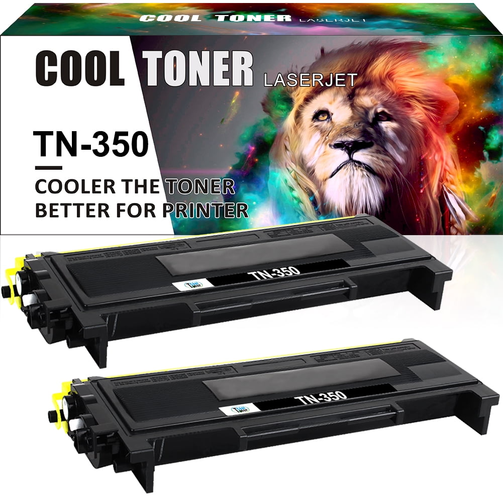 Cool Toner Toner Replacement for Brother TN-350 Used for Brother IntelliFax-2820 2920 MFC-7220 MFC-7420 MFC-7820N Printer (Black, 2-Pack) - Walmart.com