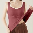 thumbnail image 1 of Women's Solid Color V-Neck Thermal Underwear Warm Seamless Cold-Proof Base Layer for Sports and Winter Activities, 1 of 4