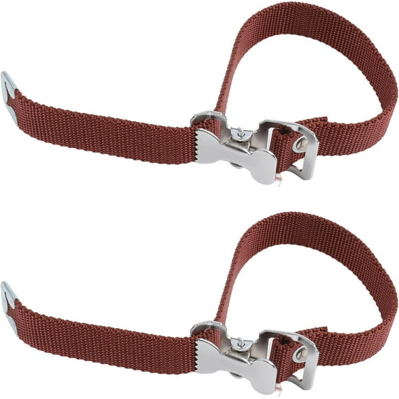 FYBTO Drywall Stilt Strap, 2Pcs Adjustable Comfort Drywall Home Improvement Stilts Firm Leg Band Straps Loop Replacement Accessory Kit, Universal Drywall Stilts Foot Strap for Stilts-0625