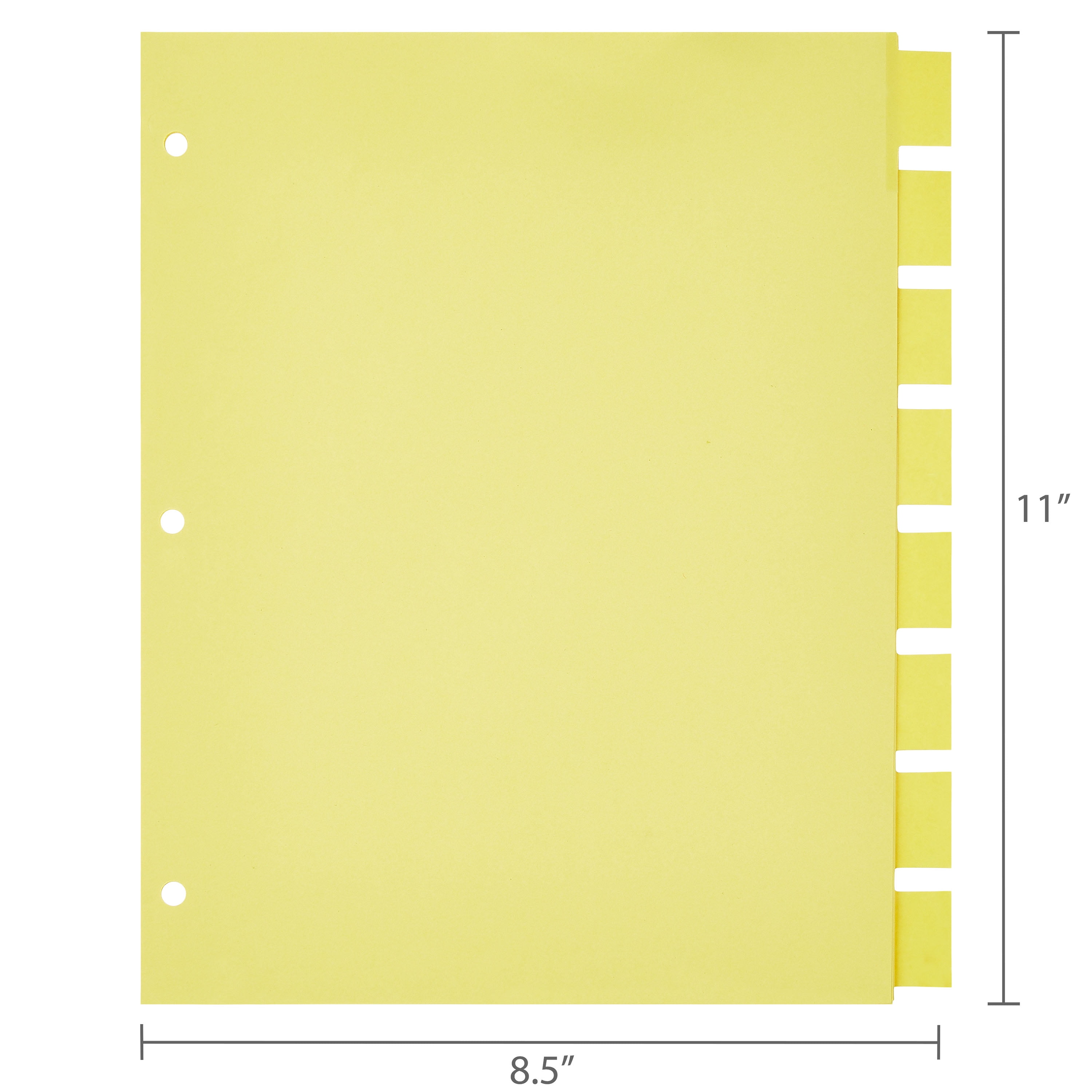 Pen+Gear 8-Tab Insert Dividers