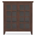 thumbnail image 4 of Simpli Home Artisan Wood 38" Transitional Medium Cabinet in Russet Brown, 4 of 12