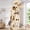 Beige, variant on Globlazer 70" Cat Tree for Large Cats, Heavy Duty Multi-Level Cat Tree Tower with Extra Large Perch, Tall Cat Condo with 2 Condos, 2 Hammocks, Sisal Scratching Posts and Ramps, S70G, Dark Grey