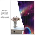 thumbnail image 5 of Galaxy Starry Night Curtains for Kids, Universe Fantasy Nebula Window Treatments for Living Room Outer Space Star Cosmos Blockout Window Drapes for Boys Girls Bedroom 84x84in, 5 of 6