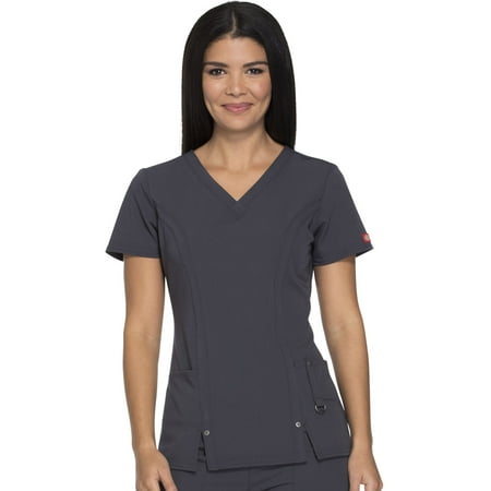

Dickies Xtreme Stretch Scrubs Top for Women V-Neck 82851